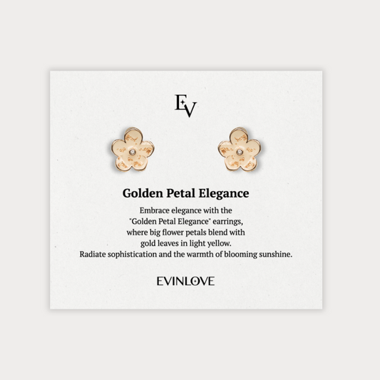 Golden Petal Elegance